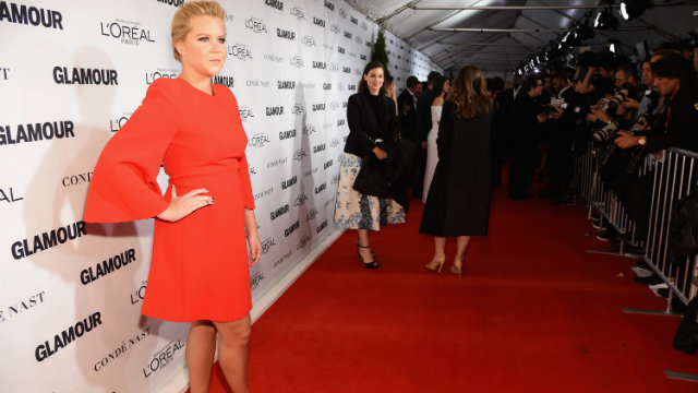 Get The Look For Less: Steal Amy Schumer’s Red Hot Dress