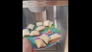 Ice Dispenser Rigged to Pop Out Pizza Rolls Should Be Top Invention of 2016