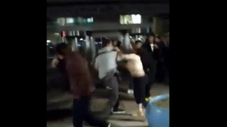 Jerk Punches Woman in the Face For Slapping Him After He Grabbed Her Butt