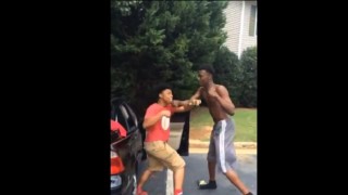 Angry Man Beats the Crap Out of His Friend For Snitching