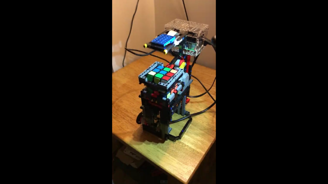 Lego-Based Robot Solves Rubik\'s Cube, Proves Humans Are Obsolete