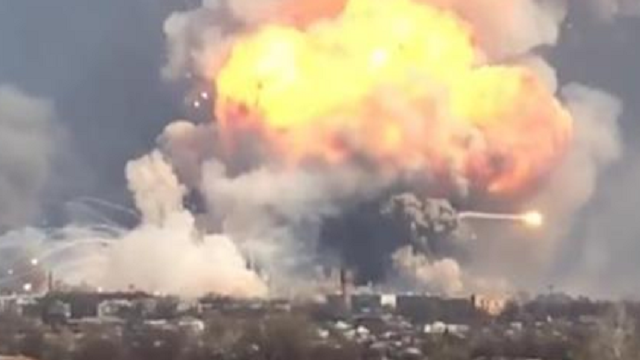 Massive Explosion At Ukrainian Armory Sends Rockets Flying Over City — 20,000 People Evacuated